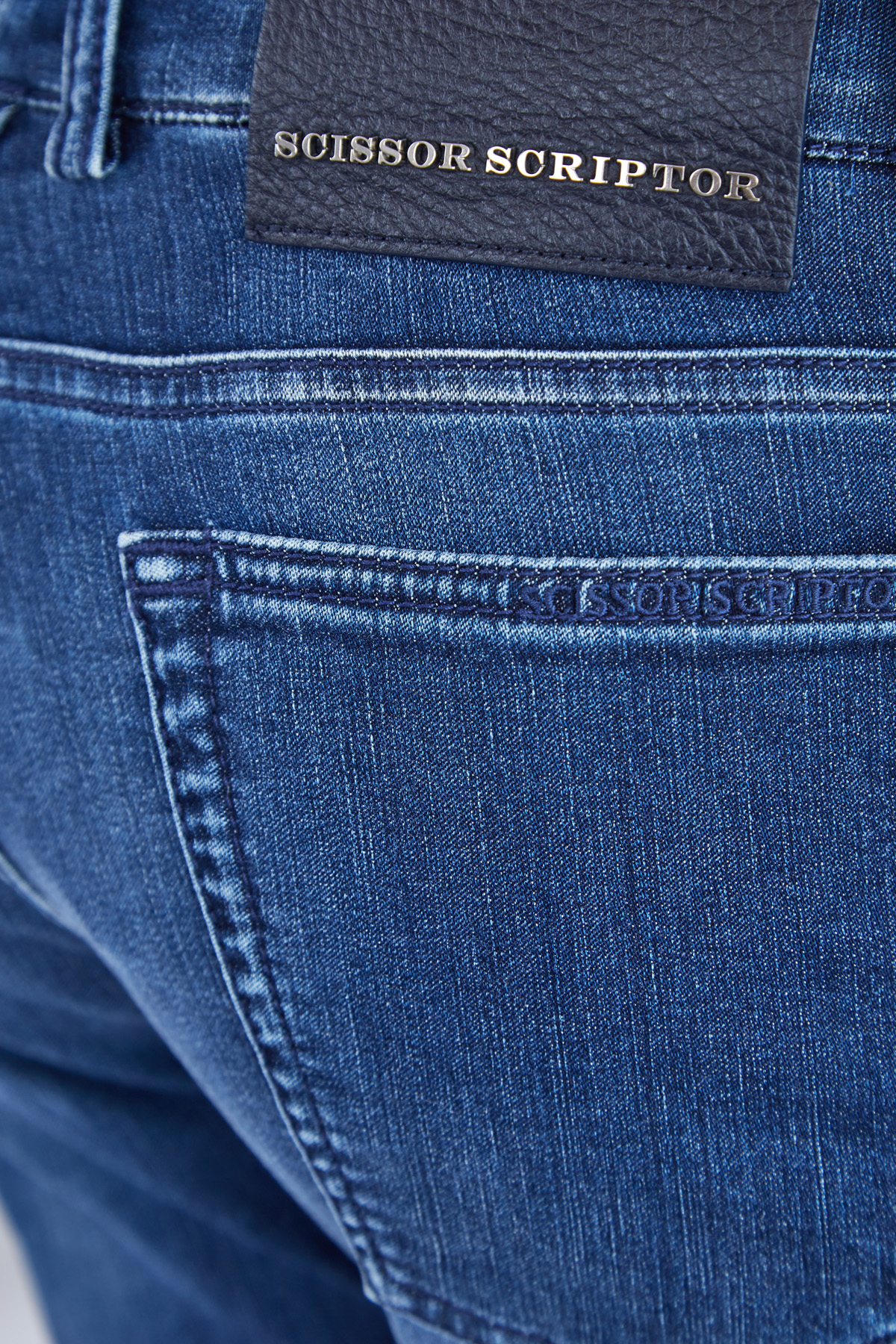 джинсы SCISSOR SCRIPTOR, цвет синий, размер 44 - фото 7
